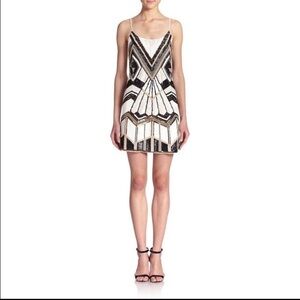 NWOT Alice + Olivia sequin and bead jasmin dress